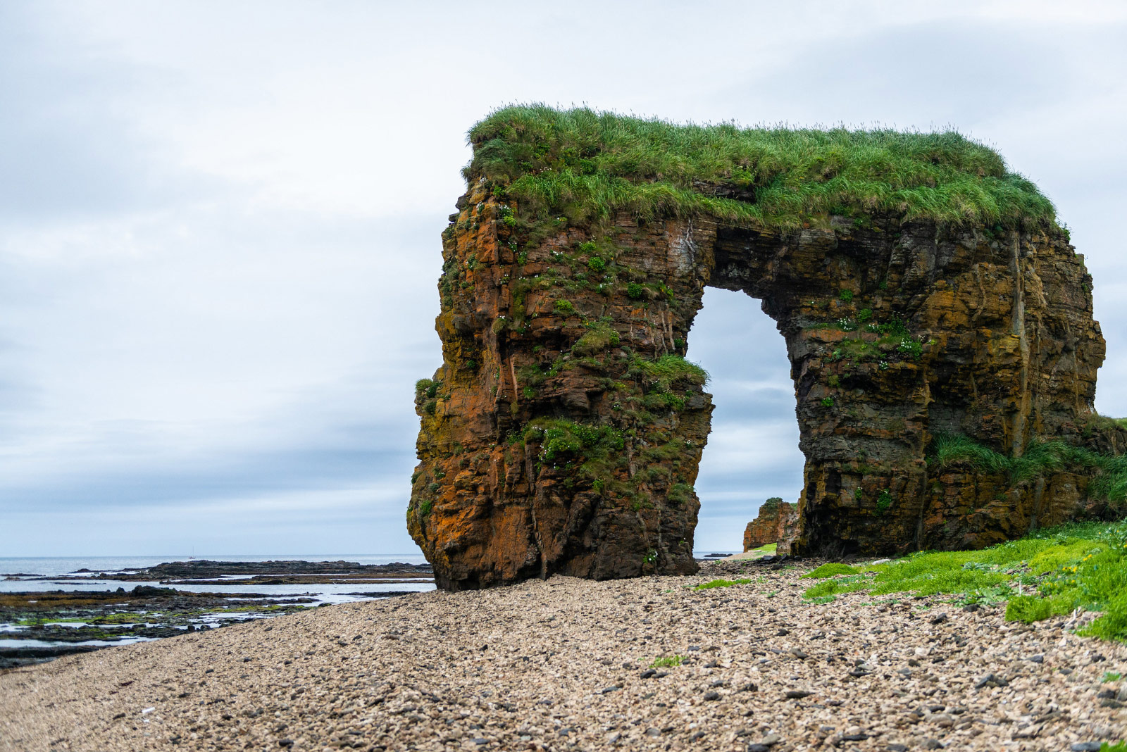 Steller Arch, Commander Islands (арка Стеллера, Командорские острова)